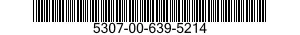 5307-00-639-5214 STUD,CONTINUOUS THREAD 5307006395214 006395214