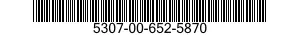 5307-00-652-5870  5307006525870 006525870