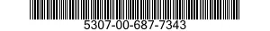 5307-00-687-7343 STUD,PLAIN 5307006877343 006877343