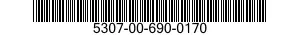 5307-00-690-0170 STUD,PLAIN 5307006900170 006900170