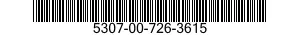 5307-00-726-3615 STUD,SHOULDERED 5307007263615 007263615