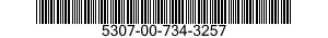 5307-00-734-3257  5307007343257 007343257