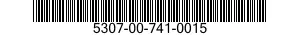 5307-00-741-0015 STUD,PLAIN 5307007410015 007410015