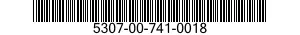 5307-00-741-0018 STUD,PLAIN 5307007410018 007410018