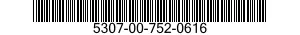 5307-00-752-0616  5307007520616 007520616