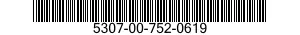 5307-00-752-0619  5307007520619 007520619