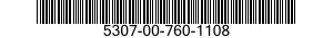 5307-00-760-1108  5307007601108 007601108