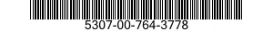 5307-00-764-3778 STUD,RECESSED 5307007643778 007643778