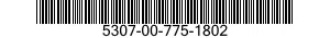 5307-00-775-1802  5307007751802 007751802