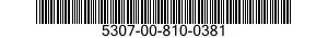 5307-00-810-0381  5307008100381 008100381