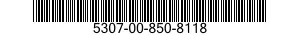5307-00-850-8118 STANDOFF,THREADED,SPACING 5307008508118 008508118