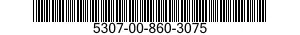 5307-00-860-3075 STUD,CONTINUOUS THREAD 5307008603075 008603075