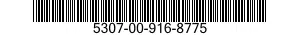 5307-00-916-8775 STUD,CONTINUOUS THREAD 5307009168775 009168775