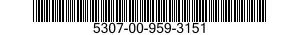 5307-00-959-3151 STUD,SHOULDERED 5307009593151 009593151