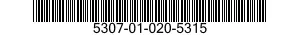 5307-01-020-5315 STUD,CONTINUOUS THREAD 5307010205315 010205315