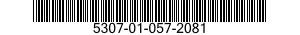 5307-01-057-2081 STUD,CONTINUOUS THREAD 5307010572081 010572081