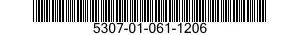 5307-01-061-1206 STUD,CONTINUOUS THREAD 5307010611206 010611206