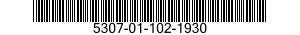 5307-01-102-1930 STUD,CONTINUOUS THREAD 5307011021930 011021930