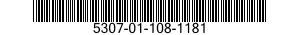 5307-01-108-1181 STUD,CONTINUOUS THREAD 5307011081181 011081181