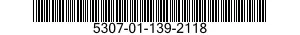 5307-01-139-2118 STUD,LOCKED IN 5307011392118 011392118