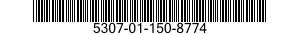 5307-01-150-8774 STUD,CONTINUOUS THREAD 5307011508774 011508774
