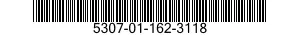 5307-01-162-3118 STUD,CONTINUOUS THREAD 5307011623118 011623118