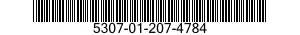 5307-01-207-4784 STUD,CONTINUOUS THREAD 5307012074784 012074784