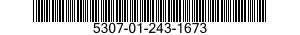 5307-01-243-1673 STUD,CONTINUOUS THREAD 5307012431673 012431673