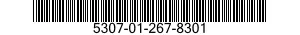 5307-01-267-8301 STUD,CONTINUOUS THREAD 5307012678301 012678301