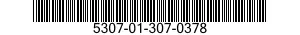 5307-01-307-0378 STUD,CONTINUOUS THREAD 5307013070378 013070378