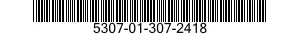 5307-01-307-2418 STUD,LOCKED IN 5307013072418 013072418