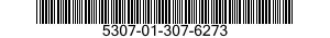 5307-01-307-6273 STUD,CONTINUOUS THREAD 5307013076273 013076273
