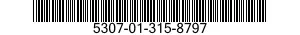 5307-01-315-8797 STUD,CONTINUOUS THREAD 5307013158797 013158797