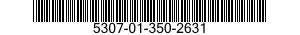 5307-01-350-2631 STUD,CONTINUOUS THREAD 5307013502631 013502631