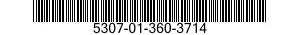 5307-01-360-3714 STUD,CONTINUOUS THREAD 5307013603714 013603714