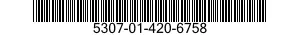 5307-01-420-6758 STUD,CONTINUOUS THREAD 5307014206758 014206758