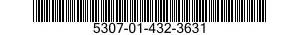 5307-01-432-3631 STUD,CONTINUOUS THREAD 5307014323631 014323631
