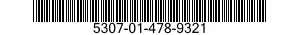 5307-01-478-9321 STUD,CONTINUOUS THREAD 5307014789321 014789321