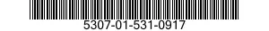 5307-01-531-0917 STUD,CONTINUOUS THREAD 5307015310917 015310917