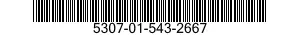 5307-01-543-2667 STUD,CONTINUOUS THREAD 5307015432667 015432667