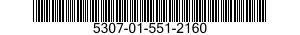 5307-01-551-2160 STUD,CONTINUOUS THREAD 5307015512160 015512160