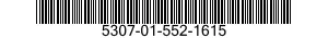 5307-01-552-1615 STUD,CONTINUOUS THREAD 5307015521615 015521615