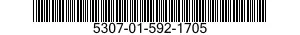 5307-01-592-1705 STUD,CONTINUOUS THREAD 5307015921705 015921705