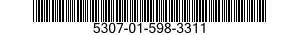 5307-01-598-3311 STUD,CONTINUOUS THREAD 5307015983311 015983311