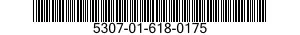 5307-01-618-0175 STUD,CONTINUOUS THREAD 5307016180175 016180175