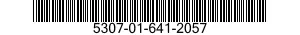 5307-01-641-2057 STUD,CONTINUOUS THREAD 5307016412057 016412057
