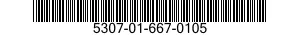 5307-01-667-0105 STUD,SHOULDERED AND STEPPED 5307016670105 016670105