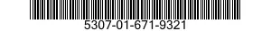 5307-01-671-9321 STUD,CONTINUOUS THREAD 5307016719321 016719321
