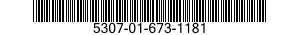 5307-01-673-1181 STUD,CONTINUOUS THREAD 5307016731181 016731181