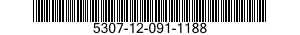 5307-12-091-1188 STUD,PLAIN 5307120911188 120911188